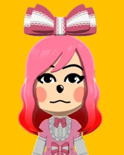 Mii portrait of Yasmin The Human Hedgehog