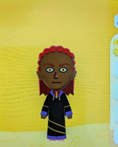 Mii-Porträt von Left Handed Elf / Sinistral Mer / Kanuryai