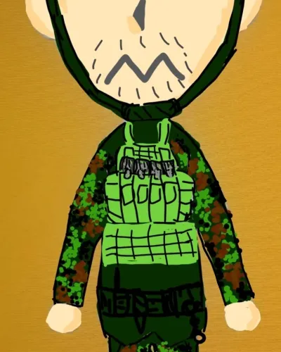 Mii-Porträt von Deutscher Soldat 🇩🇪