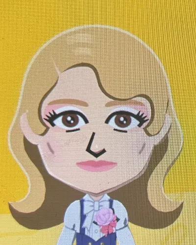 Mii-Porträt von Glinda (Galinda)