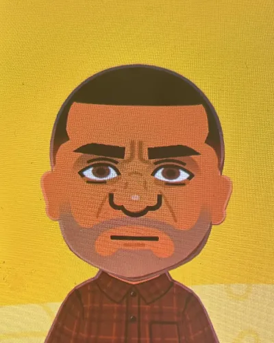 Mii-Porträt von Franklin Clinton