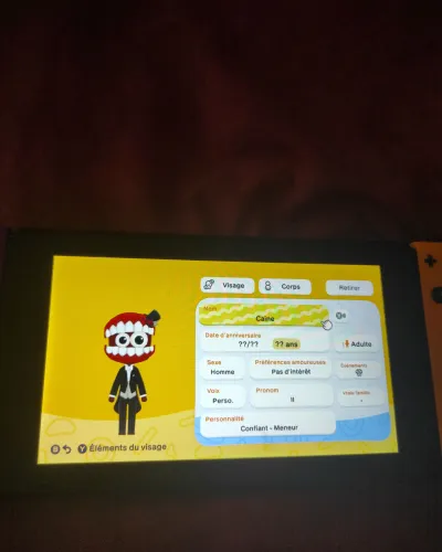Mii-Porträt von Caine