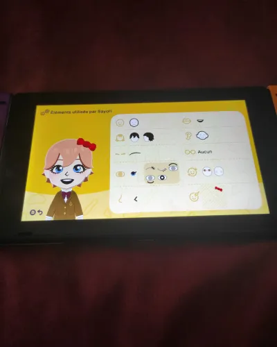 Mii portrait of Sayori