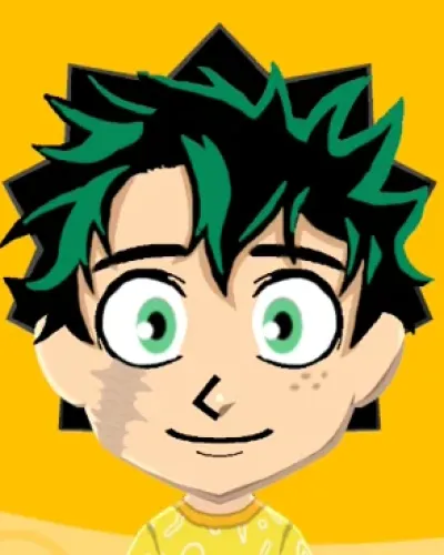 Mii-Porträt von Izuku "Deku" Midoriya