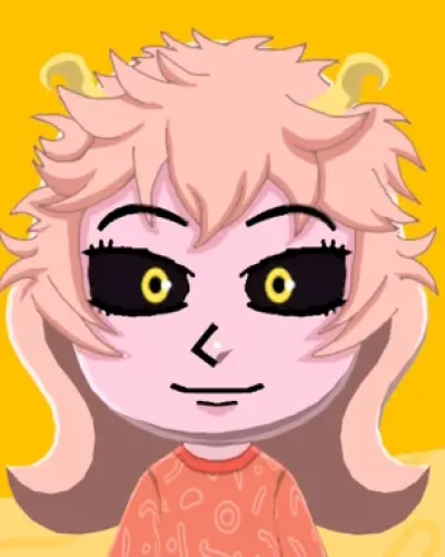 Mii-Porträt von Mina Ashido
