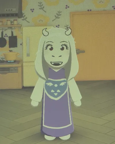 Mii-Porträt von Toriel