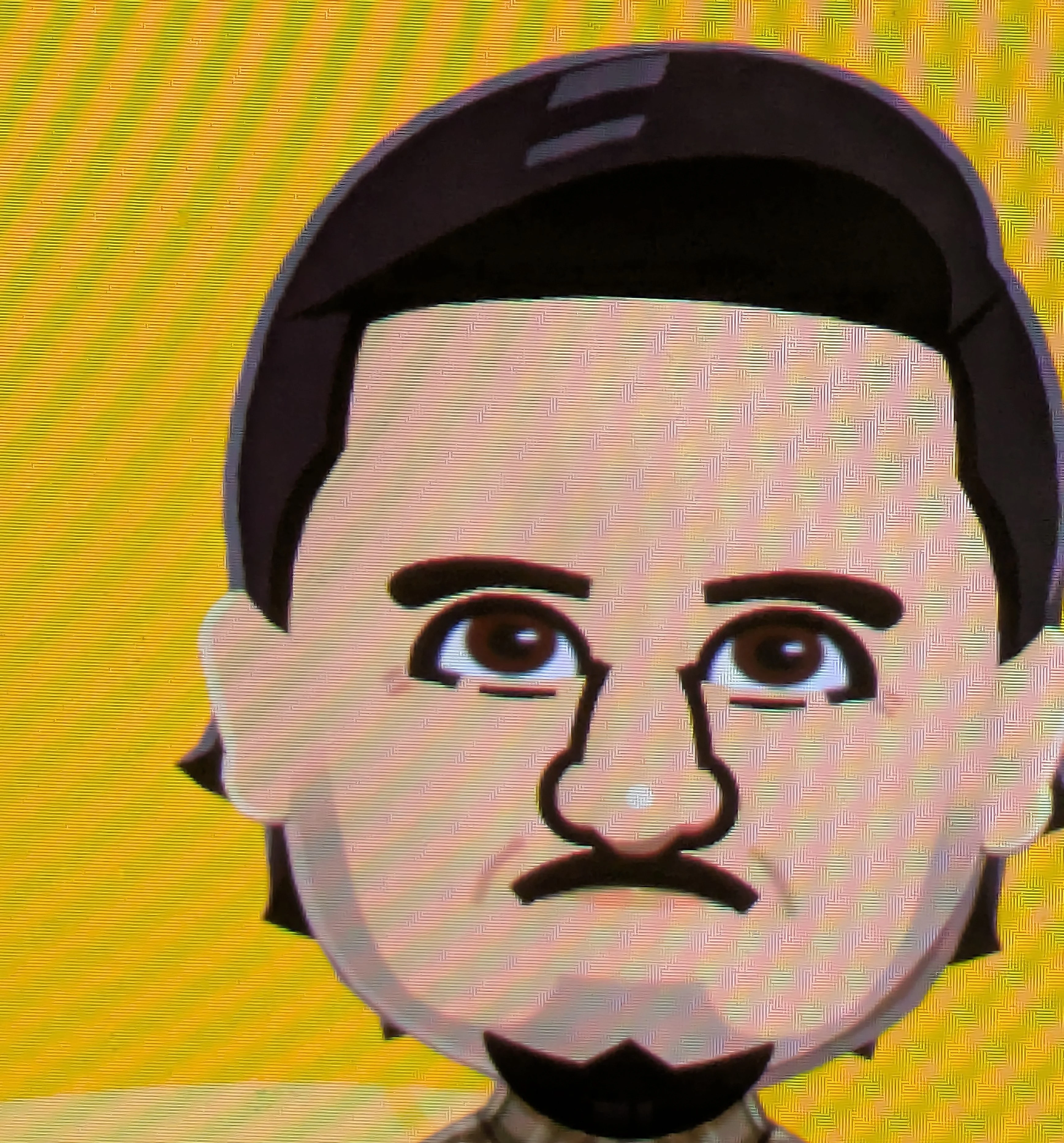 Mii portrait of Pedro Pascal