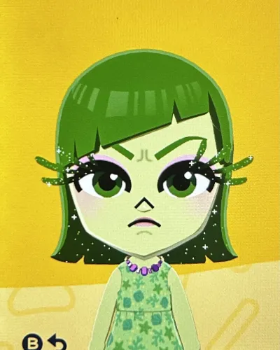 Mii-Porträt von Disgust
