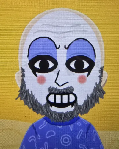 Mii-Porträt von Captain Spaulding