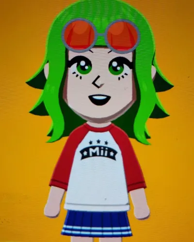 Mii-Porträt von Gumi (Megpoid)