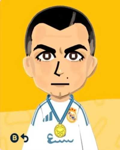 Mii-Porträt von Cristiano Ronaldo