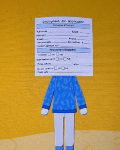 Mii-Porträt von Job application