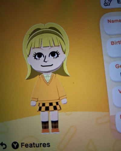 Mii portrait of Heather McNamara