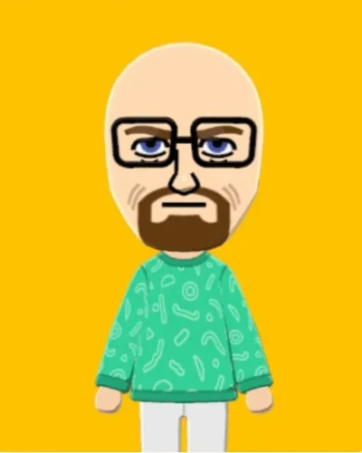 Mii-Porträt von Walter white