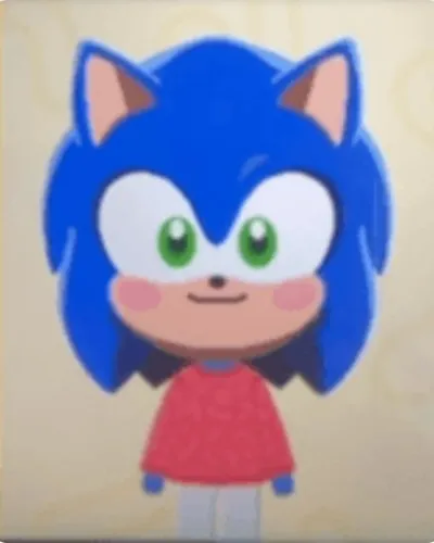 Mii-Porträt von Sonic