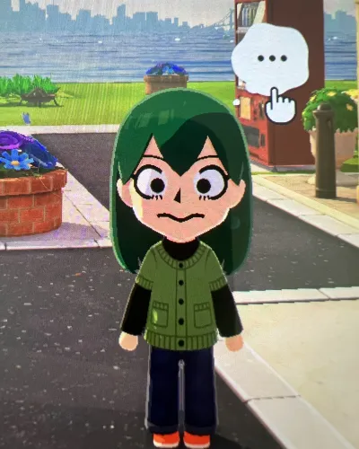 Mii-Porträt von Tsuyu Asui / Froppy
