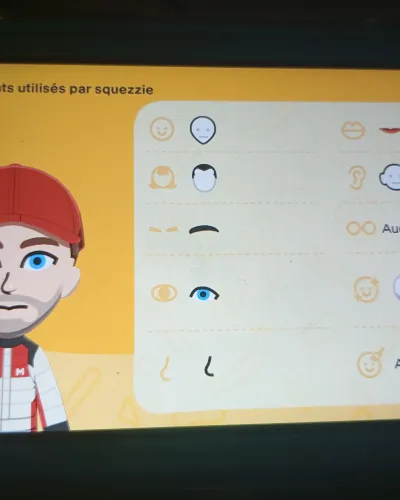 Mii portrait of Squezzie
