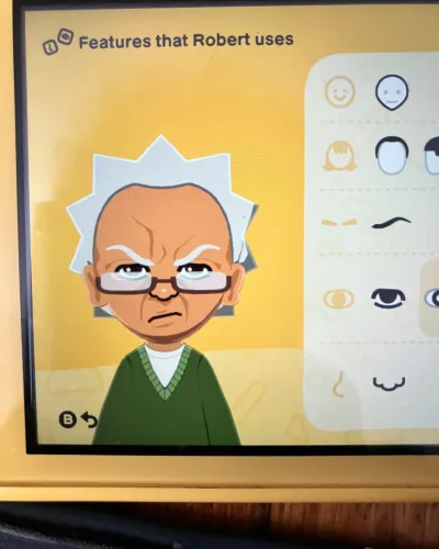 Mii-Porträt von Robert Freeman/Grandad
