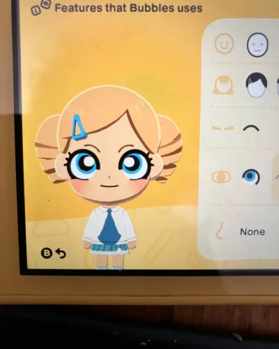Mii-Porträt von Bubbles