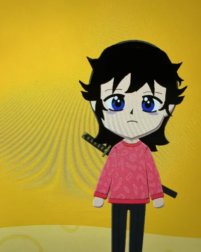 Mii-Porträt von Giyu Tomioka
