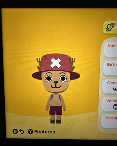 Mii-Porträt von Chopper (one piece)