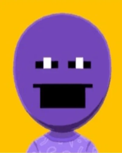 Mii-Porträt von Purple guy (William Afton)