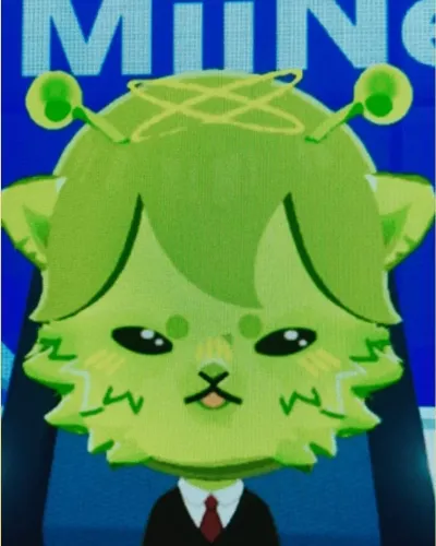 Mii-Porträt von Alien cat