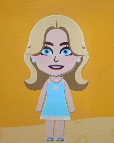 Mii-Porträt von Sabrina Carpenter