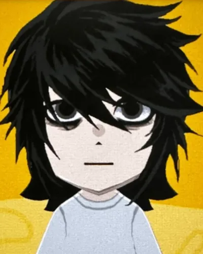 Mii-Porträt von L. Lawliet