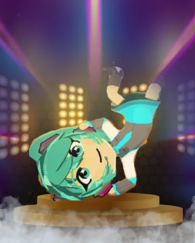 Mii-Porträt von Miku