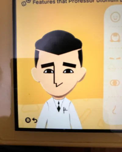 Mii-Porträt von Professor Utonium