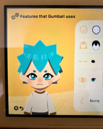 Mii-Porträt von Gumball Watterson
