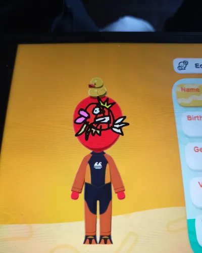 Mii-Porträt von Magikarp