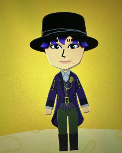 Mii portrait of Max Hatter