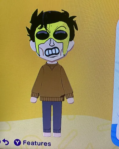 Mii-Porträt von Sinister Mark / Capevincible