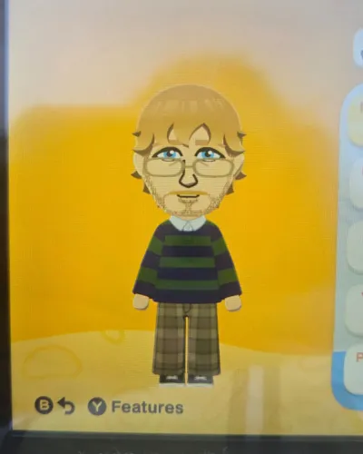 Mii-Porträt von Ryland Grace