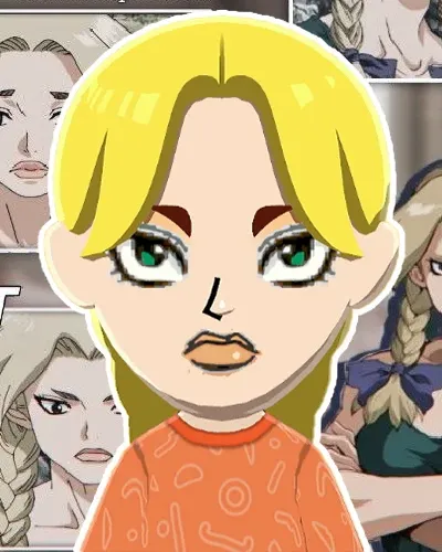 Mii-Porträt von Nikki Hamada