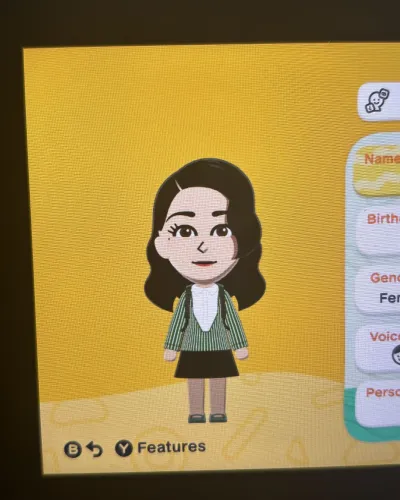 Mii-Porträt von Heather Duke