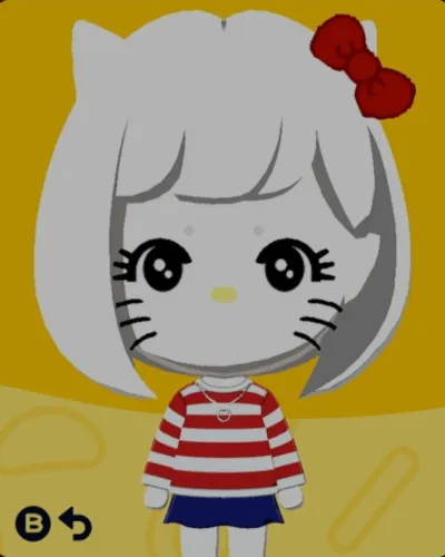 Mii-Porträt von Hello Kitty