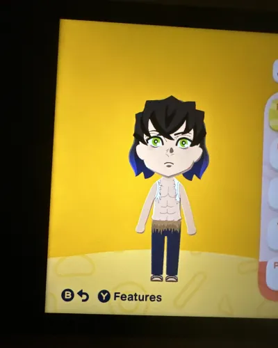 Mii-Porträt von Inosuke (demon slayer)