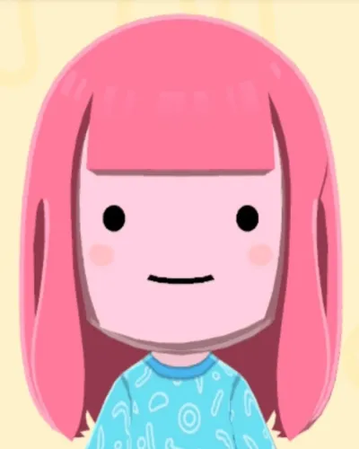 Mii-Porträt von Princess bubblegum (v2)