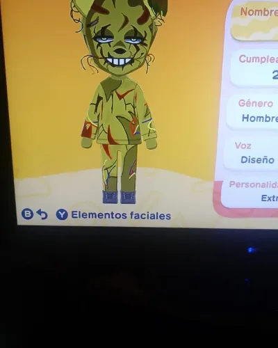 Mii portrait of Springtrap