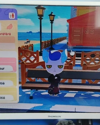 Mii-Porträt von Meowstic Female