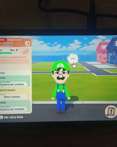 Mii portrait of Luigi