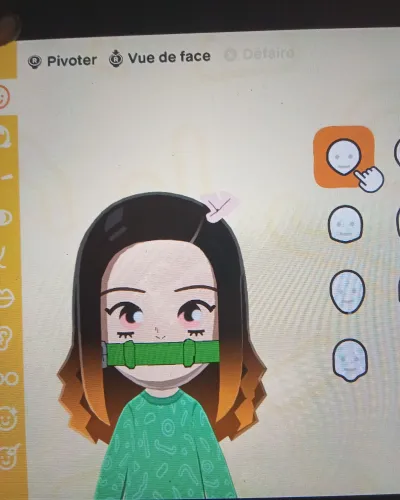 Mii-Porträt von Kamado nezuko