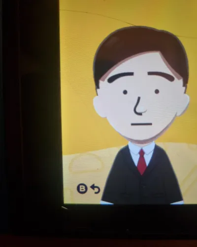 Mii portrait of Monsieur le maitre