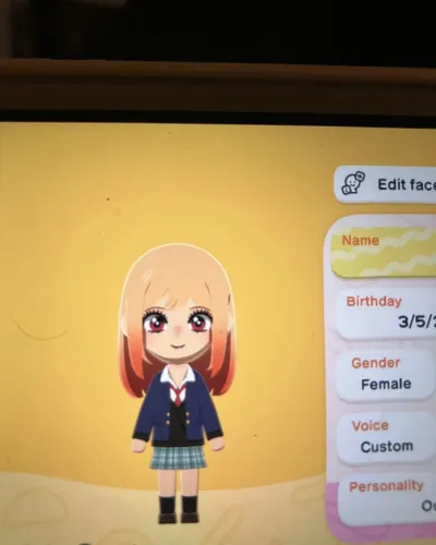 Mii-Porträt von Marin Kitagawa