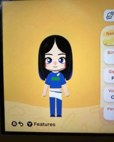Mii-Porträt von Kim Minji (NJZ)