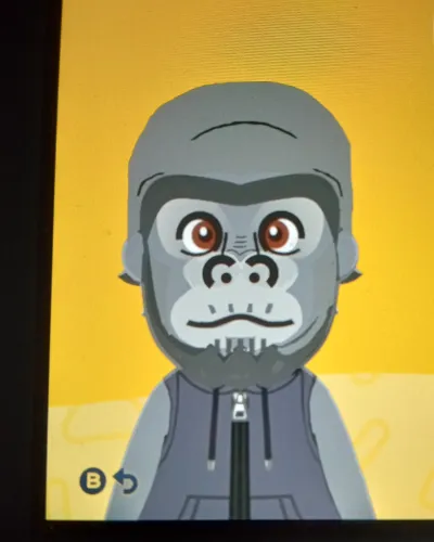 Mii-Porträt von Gorilla