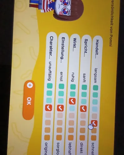 Mii-Porträt von Pomni